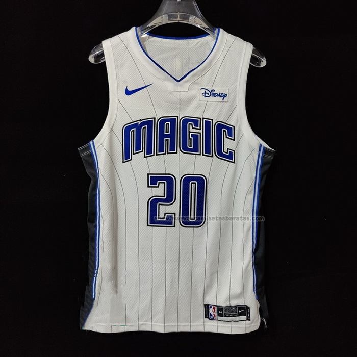 Camiseta Orlando Magic Markelle Fultz NO 20 Icon Autentico 2019-20 Blanco